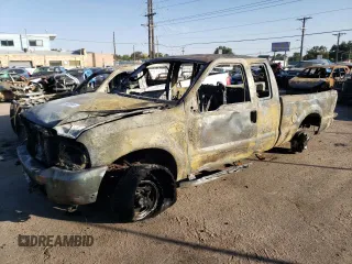 2003 Ford Super Duty F-250 XL with VIN 1FTNX21L23EC26750, listed as a Copart auction lot 76008744 with Not Provided miles and Non Repairable. Bid and sale history available at carsss.com. Image 1.