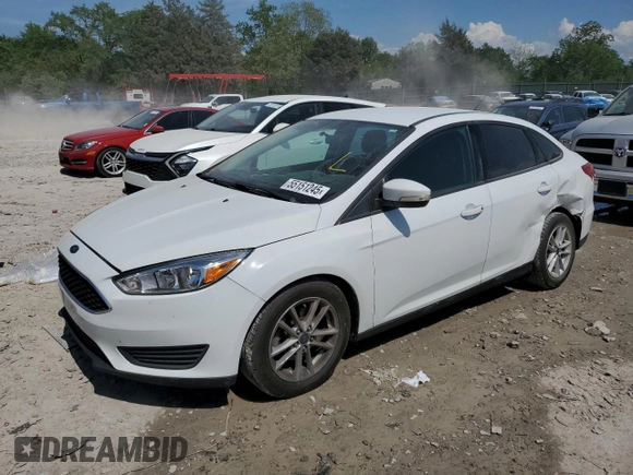 2017 Ford Focus SE with VIN 1FADP3F21HL255540, listed as a Copart auction lot 55151245 with 112,161 mi miles and Salvage Title. Bid and sale history available at DreamBid. Image 1.