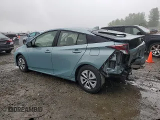 2017 Toyota Prius Two z VIN JTDKBRFU0H3056466, wystawiony jako Copart lot #56998045 z przebiegiem 67 056 mil mil oraz Szkoda całkowita • Salvage title. Historia ofert i sprzedaży dostępna na DreamBid. Obrazek 2.