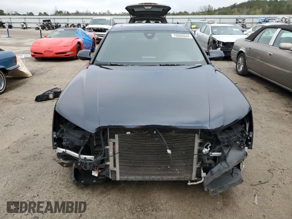 2017 Audi A8 with VIN WAU44AFD4HN010791, listed as a Copart auction lot 78886844 with 133,870 mi miles and Salvage Title. Bid and sale history available at DreamBid. Image 5.