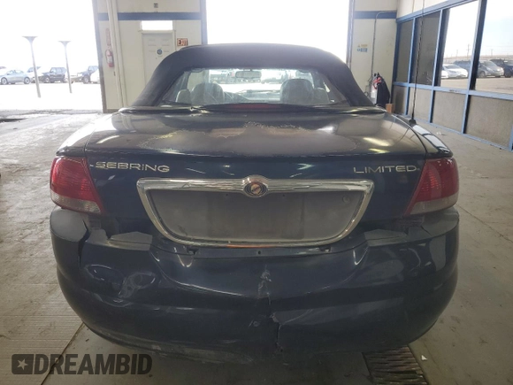 2004 Chrysler Sebring Limited z VIN 1C3EL65R94N151990, wystawiony jako Copart lot #53374215 z przebiegiem 66 257 mil mil oraz Szkoda całkowita • Salvage title. Historia ofert i sprzedaży dostępna na DreamBid. Obrazek 6.
