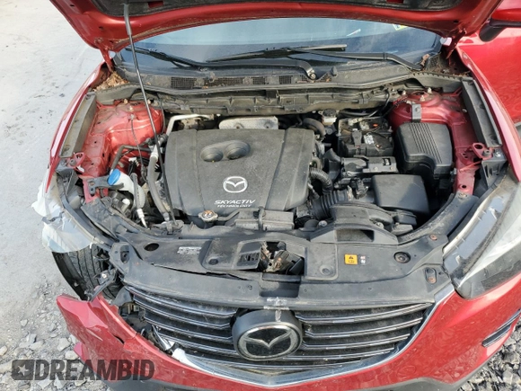 2016 Mazda CX-5 Grand Touring with VIN JM3KE4DY6G0753826, listed as a Copart auction lot 55391555 with 96,852 mi miles and Salvage Title. Bid and sale history available at DreamBid. Image 12.
