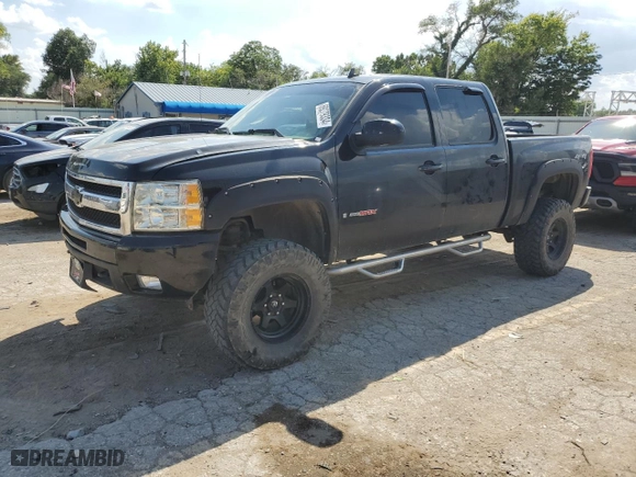 2007 Chevrolet Silverado 1500 LTZ with VIN 2GCFK13Y271592835, listed as a Copart auction lot 69279334 with 177,291 mi miles and Salvage Title. Bid and sale history available at carsss.com. Image 1.