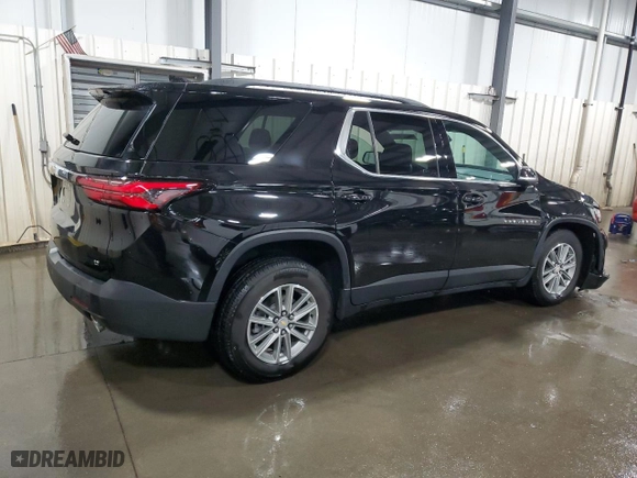 2022 Chevrolet Traverse LT Cloth with VIN 1GNEVGKW8NJ165918, listed as a Copart auction lot 48674795 with 26,821 mi miles and Salvage Title. Bid and sale history available at carsss.com. Image 3.