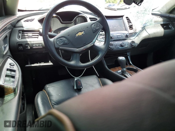 2015 Chevrolet Impala LTZ с VIN 2G1165S33F9116632, выставлен на аукционе Copart как лот 59595795 с пробегом 73 863 миль миль и Списание • Salvage title. История ставок и продаж доступна на DreamBid. Изображение 8.