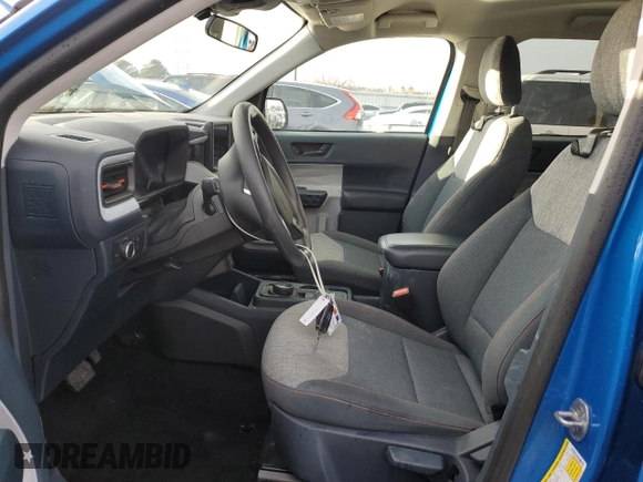 2022 Ford Maverick XL with VIN 3FTTW8E9XNRA77225, listed as a Copart auction lot 42162615 with 43,683 mi miles and Salvage Title. Bid and sale history available at DreamBid. Image 7.