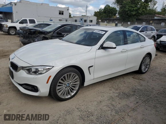 2015 BMW 4 Series 428i xDrive with VIN WBA4C9C53FG135314, listed as a Copart auction lot 82090253 with 93,188 mi miles and . Bid and sale history available at DreamBid. Image 1.