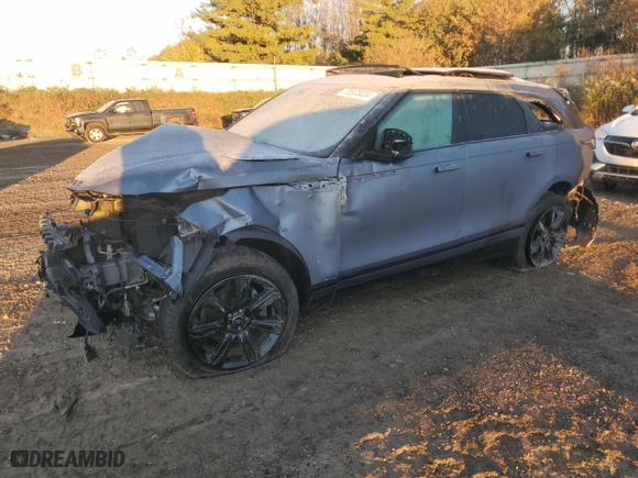 2018 Land Rover Range Rover Velar R-Dynamic SE with VIN SALYL2RX2JA742183, listed as a Copart auction lot 75978034 with 0 mi miles and Clean Title. Bid and sale history available at carsss.com. Image 1.