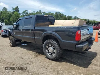 2013 Ford F-250 XL with VIN 1FT7W2BT1DEB69825, listed as a Copart auction lot 60262245 with 132,596 mi miles and Salvage title. Bid and sale history available at DreamBid. Image 2.