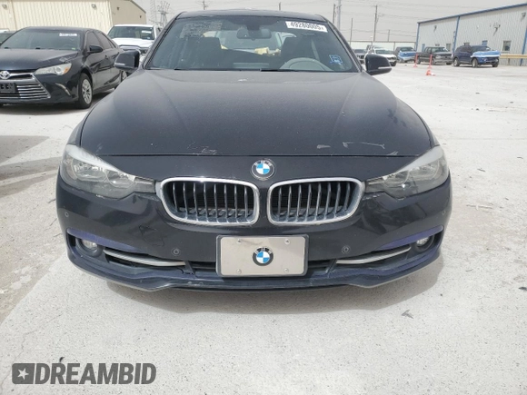 2016 BMW 3 Series 328i with VIN WBA8E9G50GNT47512, listed as a Copart auction lot 49280005 with 120,192 mi miles and Salvage Title. Bid and sale history available at carsss.com. Image 5.