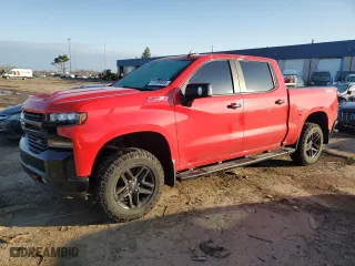2020 Chevrolet Silverado 1500 LT Trail Boss with VIN 1GCPYFED7LZ161709, listed as a Copart auction lot 51999035 with 55,200 mi miles and Non Repairable. Bid and sale history available at carsss.com. Image 1.