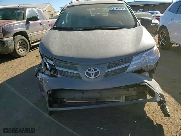 2015 Toyota RAV4 LE with VIN JTMBFREV4FJ033084, listed as a Copart auction lot 47126795 with 150,979 mi miles and Salvage Title. Bid and sale history available at carsss.com. Image 12.