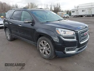 2014 GMC Acadia SLT with VIN 1GKKVSKD8EJ263798, listed as a IAAI auction lot 41333061 with 145,637 mi miles. Bid and sale history available at carsss.com. Image 1.