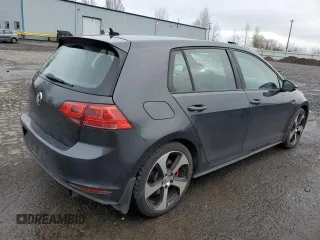 2017 Volkswagen Golf GTI S with VIN 3VW447AU5HM012375, listed as a Copart auction lot 48526375 with 53,277 mi miles and Salvage Title. Bid and sale history available at carsss.com. Image 3.