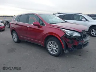2018 Buick Envision Essence with VIN LRBFX2SA7JD009665, listed as a IAAI auction lot 41276312 with 145,588 mi miles. Bid and sale history available at carsss.com. Image 1.