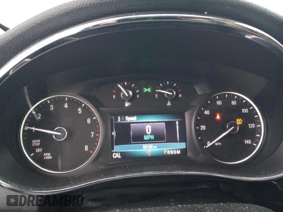 2019 Buick Encore Essence with VIN KL4CJGSM5KB738932, listed as a Copart auction lot 83087444 with 59,162 mi miles and Salvage Title. Bid and sale history available at DreamBid. Image 9.