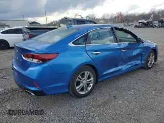 2018 Hyundai Sonata SEL with VIN 5NPE34AFXJH618485, listed as a Copart auction lot 50885105 with 70,569 mi miles and Salvage Title. Bid and sale history available at DreamBid. Image 3.