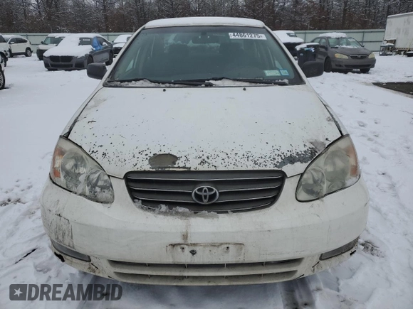 2004 Toyota Corolla CE with VIN 1NXBR32E54Z286429, listed as a Copart auction lot 44861275 with 219,316 mi miles and Clean Title. Bid and sale history available at DreamBid. Image 5.