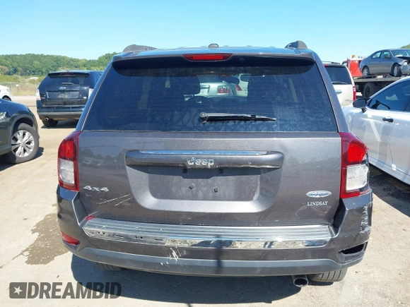2016 Jeep Compass Latitude with VIN 1C4NJDEB4GD709019, listed as a IAAI auction lot 40250883 with 108,178 mi miles and . Bid and sale history available at DreamBid. Image 16.