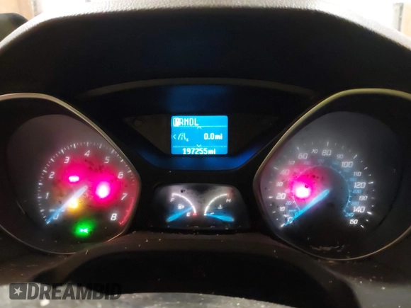 2012 Ford Focus SE with VIN 1FAHP3F2XCL175566, listed as a IAAI auction lot 41493698 with 197,255 mi miles and . Bid and sale history available at carsss.com. Image 7.