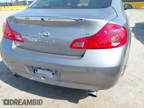 2008 Infiniti G35 Sedan x with VIN JNKBV61F78M278770, listed as a IAAI auction lot 42149695 with 210,350 mi miles. Bid and sale history available at carsss.com. Image 6.