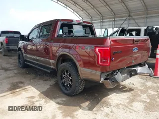 2015 Ford F-150 XLT with VIN 1FTEW1EG9FKE15735, listed as a IAAI auction lot 42102887 with 182,194 mi miles and . Bid and sale history available at DreamBid. Image 3.