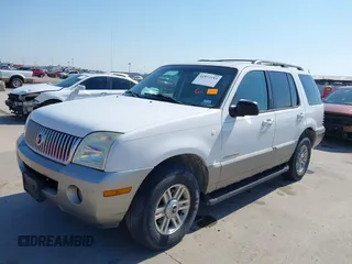 2002 Mercury Mountaineer with VIN 4M2DU86W02UJ21875, listed as a IAAI auction lot 41972193 with 154,699 mi miles and . Bid and sale history available at DreamBid. Image 19.