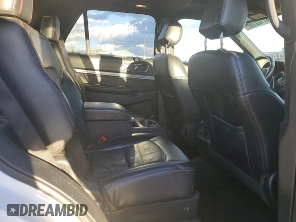 2017 Ford Explorer Sport with VIN 1FM5K8GT5HGE28224, listed as a Copart auction lot 47122765 with 125,506 mi miles and Non Repairable. Bid and sale history available at carsss.com. Image 10.