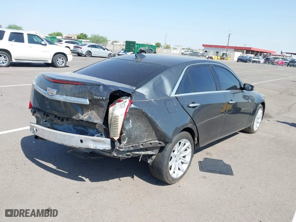 2016 Cadillac CTS Sedan RWD with VIN 1G6AP5SX8G0106667, listed as a IAAI auction lot 39978567 with 96,773 mi miles. Bid and sale history available at carsss.com. Image 4.