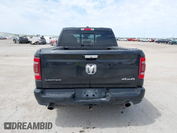 2019 Ram 1500 Limited z VIN 1C6SRFHT1KN752190, wystawiony jako IAAI lot #42015675 z przebiegiem 92 479 mil mil oraz . Historia ofert i sprzedaży dostępna na DreamBid. Obrazek 16.