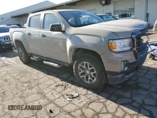 2022 GMC Canyon 4WD AT4 w/Leather with VIN 1GTG6FEN2N1157017, listed as a Copart auction lot 42788605 with 32,317 mi miles and Salvage Title. Bid and sale history available at carsss.com. Image 4.