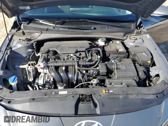 2024 Hyundai Elantra SEL with VIN KMHLM4DG3RU817352, listed as a Copart auction lot 46942885 with 24,432 mi miles and Salvage Title. Bid and sale history available at carsss.com. Image 12.