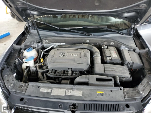 2015 Volkswagen Passat 1.8T Sport with VIN 1VWBT7A35FC009590, listed as a Copart auction lot 69564634 with 61,959 mi miles and Salvage Title. Bid and sale history available at carsss.com. Image 13.