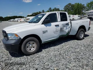2022 Ram 1500 Tradesman with VIN 1C6RR6FGXNS155257, listed as a Copart auction lot 77655834 with 35,886 mi miles and Salvage title. Bid and sale history available at DreamBid. Image 1.