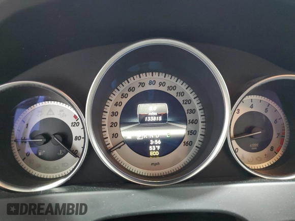 2013 Mercedes-Benz C 300 Sport with VIN WDDGF8AB2DR295864, listed as a Copart auction lot 51406485 with 133,815 mi miles and Salvage Title. Bid and sale history available at DreamBid. Image 9.