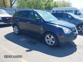 2014 Chevrolet Captiva Sport LTZ with VIN 3GNAL4EK2ES590335, listed as a IAAI auction lot 42153348 with 175,482 mi miles. Bid and sale history available at carsss.com. Image 1.