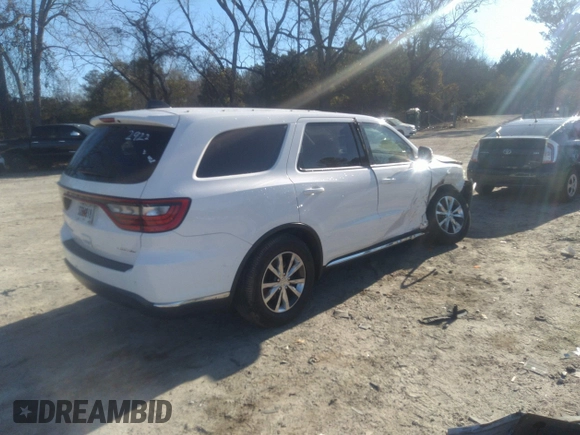 2016 Dodge Durango Limited with VIN 1C4RDHDG6GC482922, listed as a IAAI auction lot 41176682 with 163,391 mi miles. Bid and sale history available at carsss.com. Image 4.