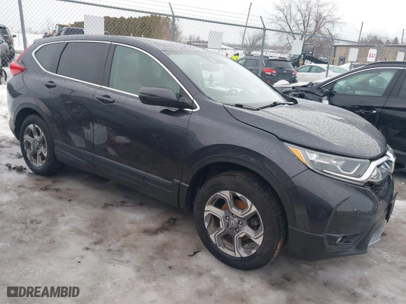 2019 Honda CR-V EX-L with VIN 2HKRW2H85KH658186, listed as a IAAI auction lot 41603690 with 93,474 mi miles. Bid and sale history available at carsss.com. Image 1.