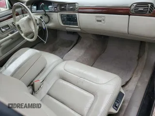 1998 Cadillac DeVille with VIN 1G6KD54Y7WU755628, listed as a Copart auction lot 45166875 with 165,385 mi miles and Salvage Title. Bid and sale history available at carsss.com. Image 8.