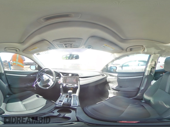 2018 Honda Civic EX with VIN 19XFC2F70JE043957, listed as a Copart auction lot 52217275 with 87,175 mi miles and Salvage Title. Bid and sale history available at DreamBid. Image 13.