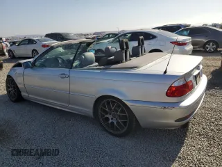 2004 BMW 3 Series 330Ci with VIN WBABW53444PL47375, listed as a Copart auction lot 62426555 with 162,212 mi miles and Salvage title. Bid and sale history available at DreamBid. Image 2.