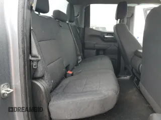 2020 Chevrolet Silverado 1500 Custom with VIN 1GCRWBEF3LZ191136, listed as a Copart auction lot 81049624 with 77,711 mi miles and Salvage Title. Bid and sale history available at carsss.com. Image 10.