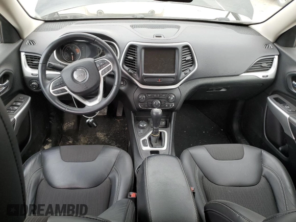 2018 Jeep Cherokee Latitude Plus with VIN 1C4PJMLX6JD515882, listed as a Copart auction lot 46946445 with 106,113 mi miles and Salvage Title. Bid and sale history available at DreamBid. Image 8.