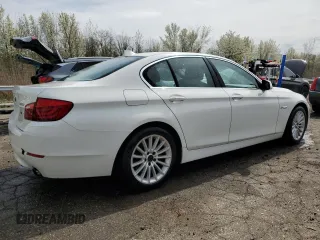 2013 BMW 5 Series 535i xDrive with VIN WBAFU7C54DDU69196, listed as a Copart auction lot 54407865 with 184,091 mi miles and Clean Title. Bid and sale history available at carsss.com. Image 3.