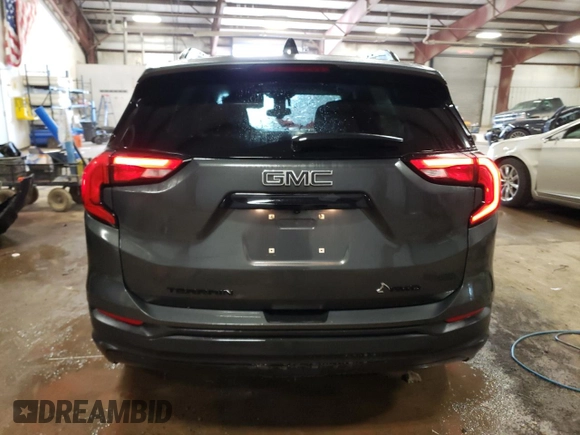 2020 GMC Terrain SLE with VIN 3GKALTEV1LL224505, listed as a Copart auction lot 59226095 with 99,204 mi miles and Non repairable. Bid and sale history available at DreamBid. Image 6.