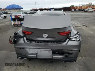 2020 Mercedes-Benz CLA 250 with VIN W1K5J4GB5LN103476, listed as a Copart auction lot 50691265 with 63,096 mi miles and Salvage Title. Bid and sale history available at DreamBid. Image 6.