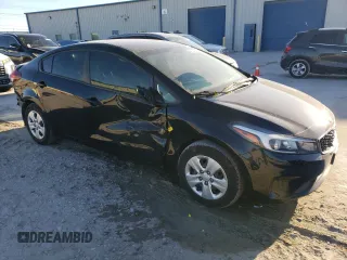 2017 Kia Forte LX with VIN 3KPFK4A71HE039139, listed as a Copart auction lot 47027835 with 43,447 mi miles and Salvage Title. Bid and sale history available at carsss.com. Image 4.