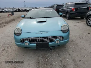 2002 Ford Thunderbird Hardtop Premium with VIN 1FAHP60A62Y117960, listed as a Copart auction lot 82361264 with Not Provided miles and Salvage Title. Bid and sale history available at DreamBid. Image 5.