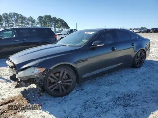 2012 Jaguar XJ with VIN SAJWA1CB1CLV31450, listed as a Copart auction lot 46883875 with 150,268 mi miles and Salvage Title. Bid and sale history available at DreamBid. Image 1.
