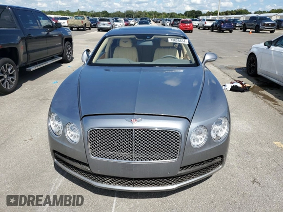2015 Bentley Flying Spur V8 with VIN SCBET9ZA9FC043128, listed as a Copart auction lot 73826634 with Not provided miles and Non repairable. Bid and sale history available at DreamBid. Image 5.
